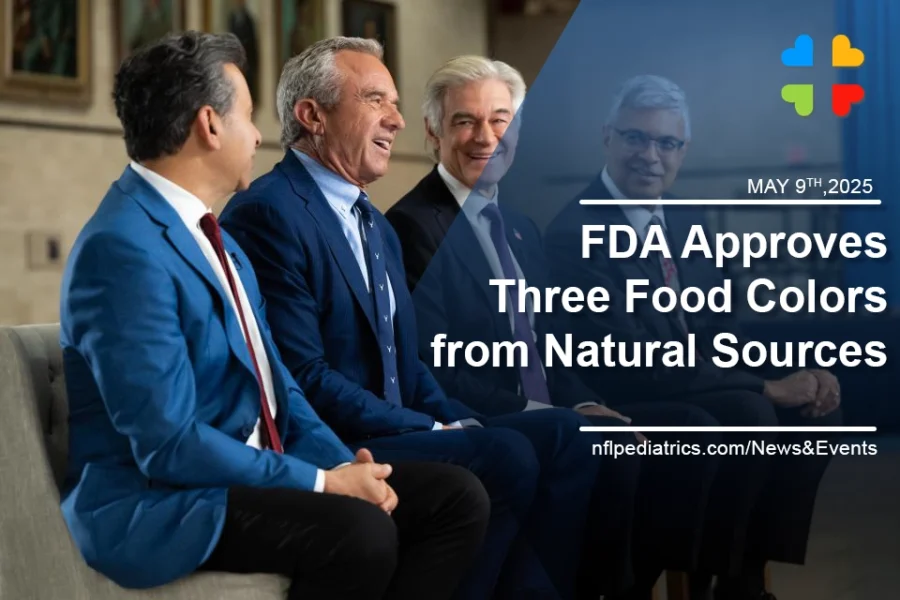 FDA Approves Three Food Colors from Natural Sources