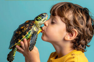 North Florida pediatrics Kid-kissing a Turttle-Reptile Exposure in Human Salmonellosis