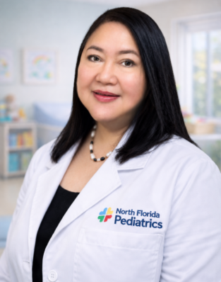 Authentic Dr. Pam clinic portrait